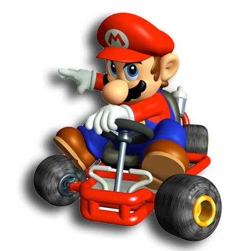 🚗 Стикер «Mario Kart» для Telegram