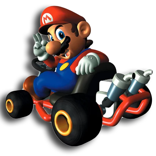 🚗 Стикер «Mario Kart» для Telegram