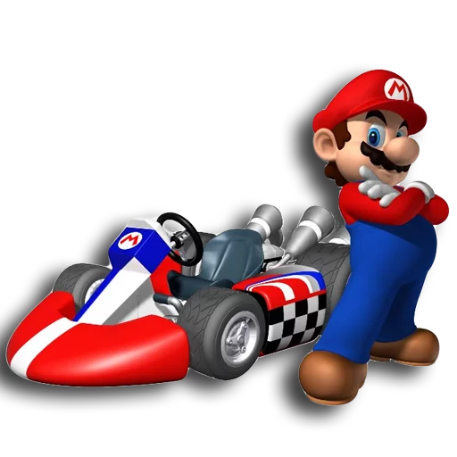 🚗 Стикер «Mario Kart» для Telegram