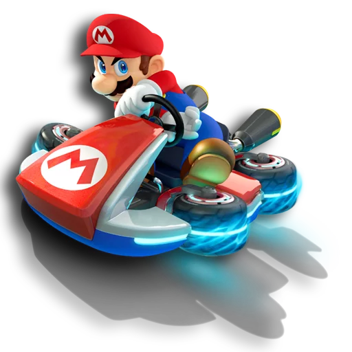 🚗 Стикер «Mario Kart» для Telegram