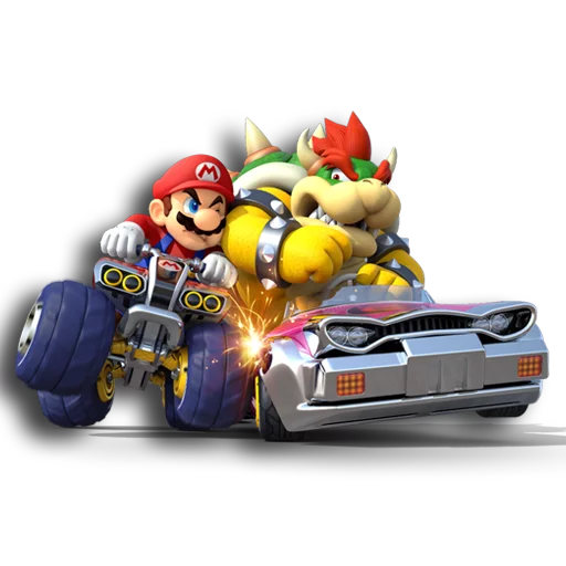 👥 Стикер «Mario Kart» для Telegram
