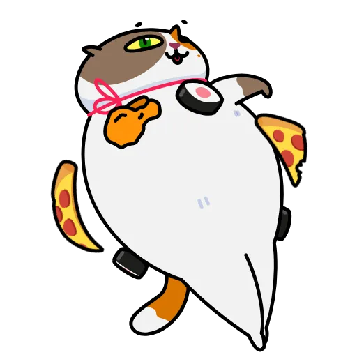 🍕 Стикер «Cat Mark» для Telegram