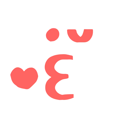 😘 Эмодзи «marker face» для Telegram