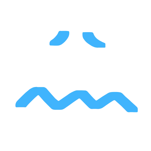 😣 Эмодзи «marker face» для Telegram
