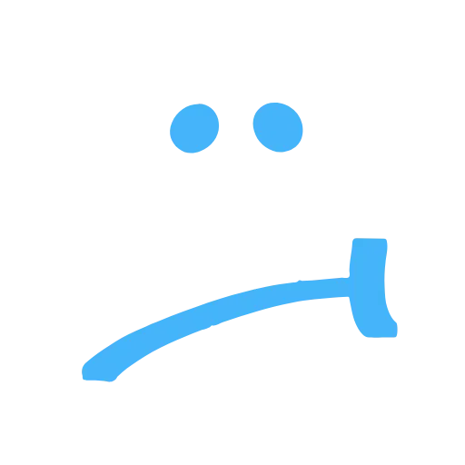 😒 Эмодзи «marker face» для Telegram
