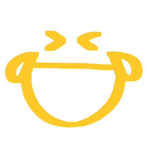 🤣 Эмодзи «marker face» для Telegram