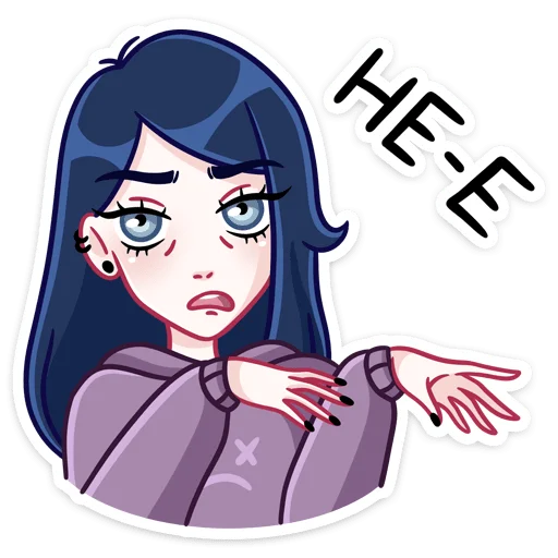 😑 Стикер «Марла» для Telegram