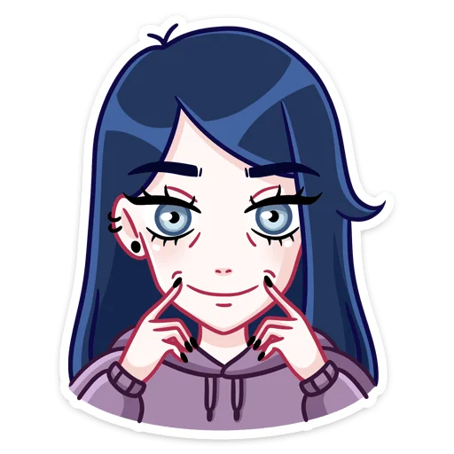 🙂 Стикер «Марла» для Telegram
