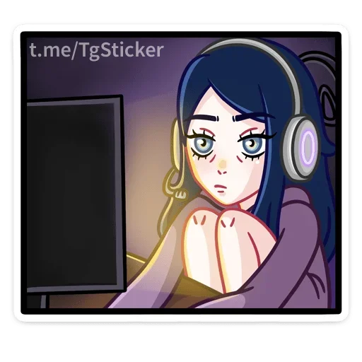 🎵 Стикер «Марла» для Telegram