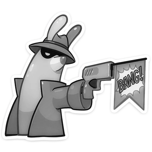 🔫 Стикер «Лама Марли» для Telegram
