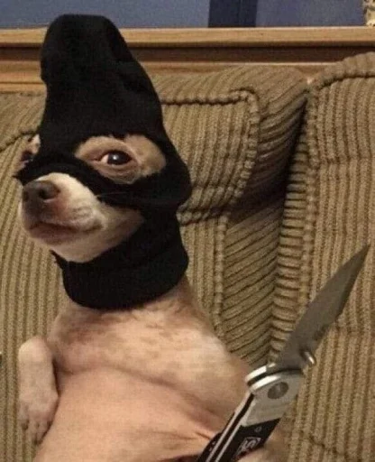 🔪 Стикер «Marinett» для Telegram