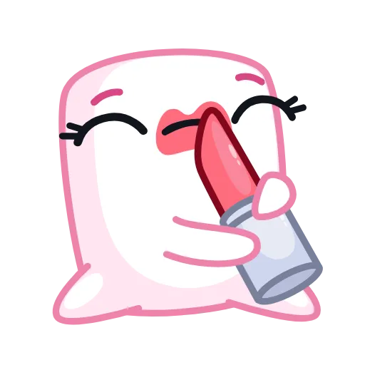 💄 Стикер «Новый классный набор» для Telegram