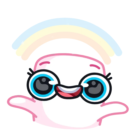 🌈 Стикер «Новый классный набор» для Telegram