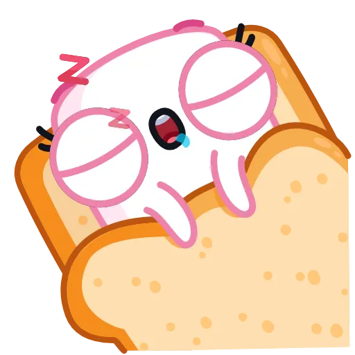 😴 Стикер «Новый классный набор» для Telegram