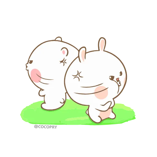 😠 Эмодзи «Marshmallow Couple» для Telegram