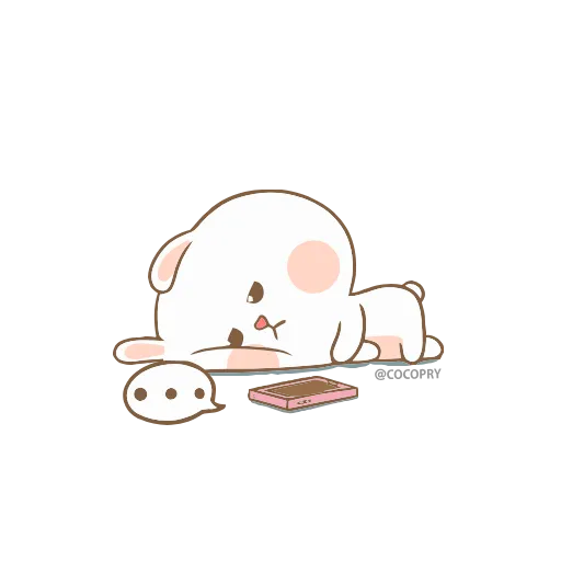 😪 Эмодзи «Marshmallow Couple» для Telegram