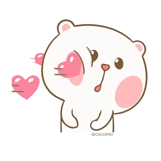❤️ Эмодзи «Marshmallow Couple» для Telegram