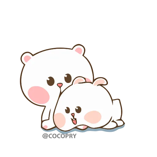 🥰 Эмодзи «Marshmallow Couple» для Telegram