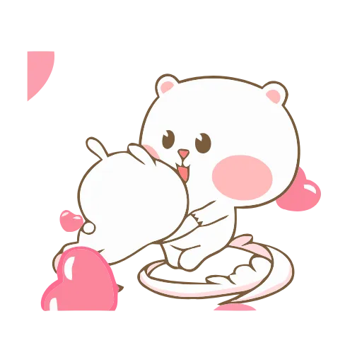 🤗 Эмодзи «Marshmallow Couple» для Telegram