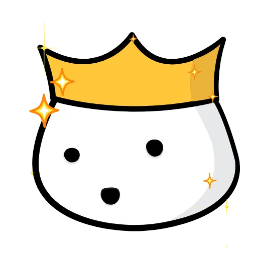 😏 Стикер «Marshmallow King» для Telegram