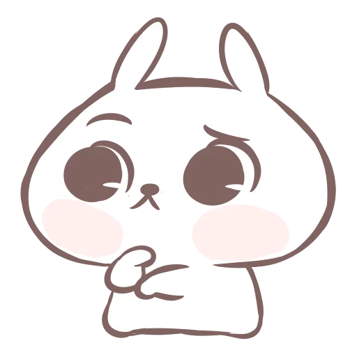 🤔 Стикер «Marshmallow Puppies» для Telegram