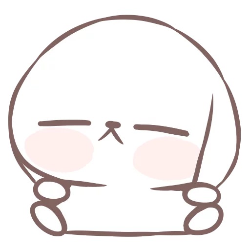 😑 Стикер «Marshmallow Puppies» для Telegram