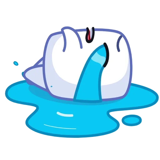 😭 Стикер «Marshmel» для Telegram