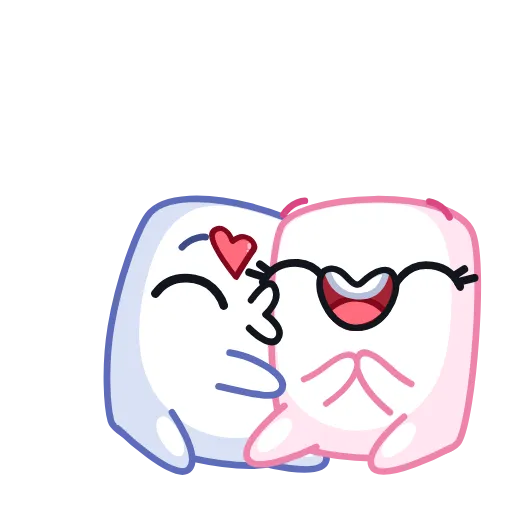 😘 Стикер «Marshmel» для Telegram