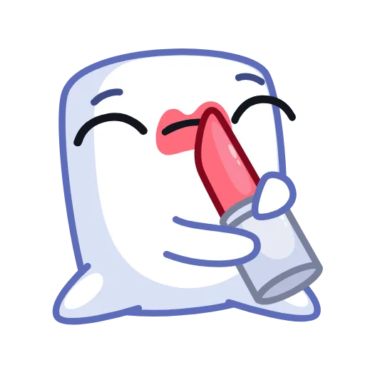 💄 Стикер «Marshmel» для Telegram