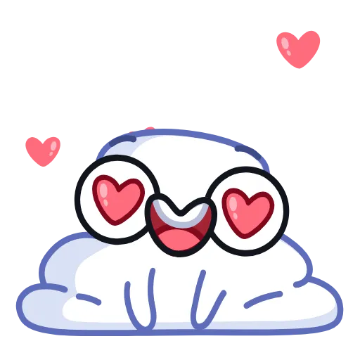 😍 Стикер «Marshmel» для Telegram