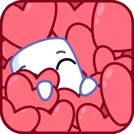 ❤️ Стикер «Marshmel» для Telegram