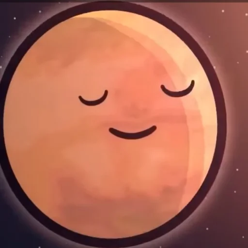 Стикерпак Марс･ω･)*• для Telegram — скачать