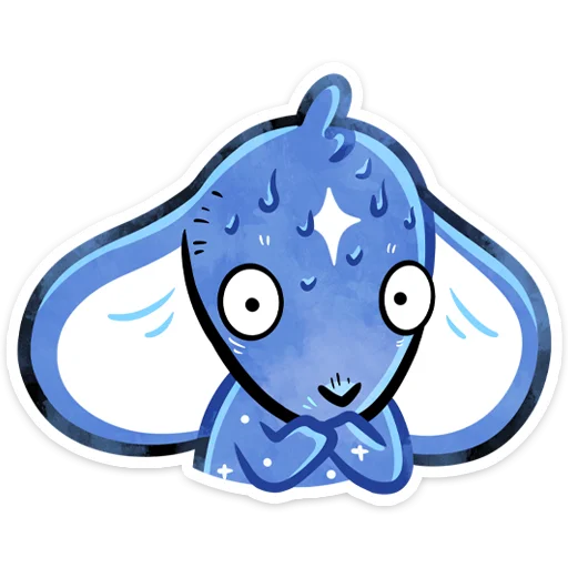 🥺 Стикер «Мару» для Telegram