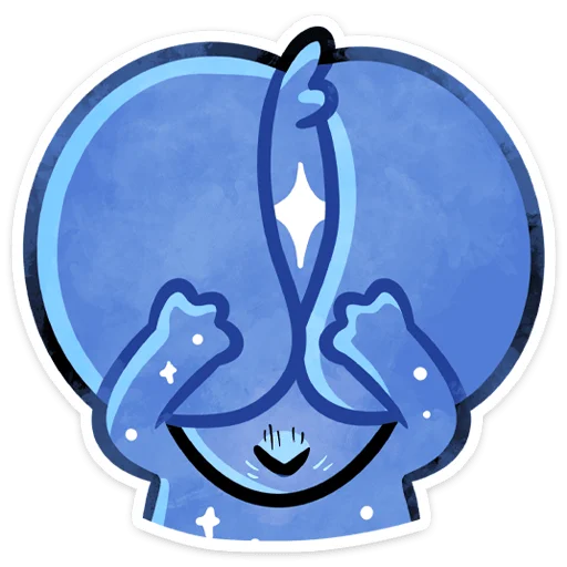 🫢 Стикер «Мару» для Telegram