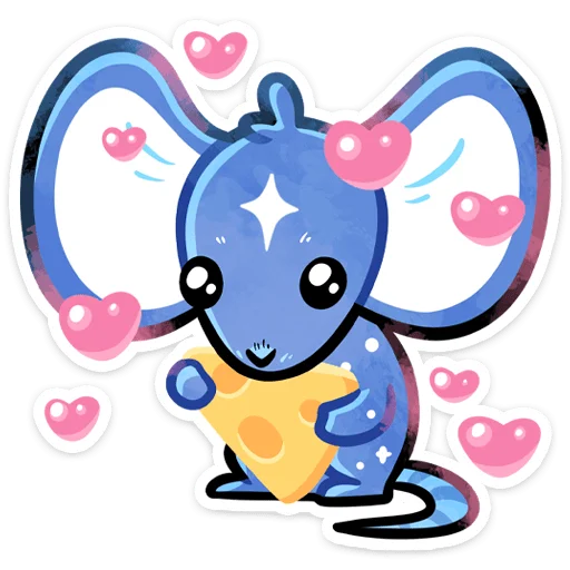 🥰 Стикер «Мару» для Telegram