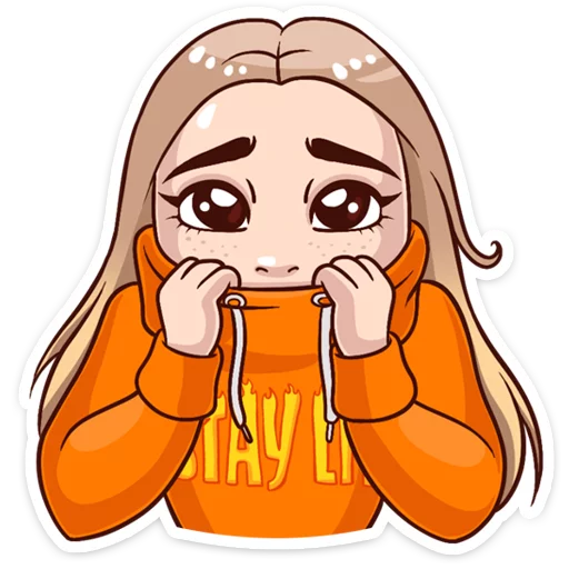 😟 Стикер «Марьяна Ро» для Telegram