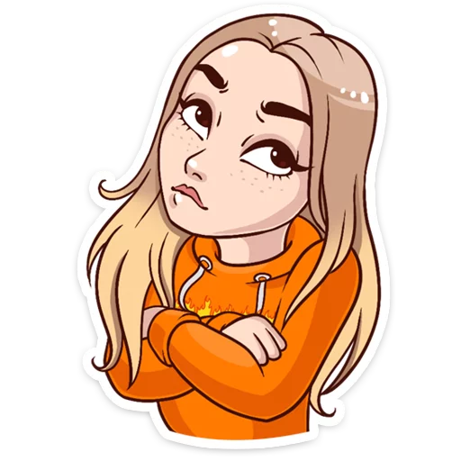 🙄 Стикер «Марьяна Ро» для Telegram
