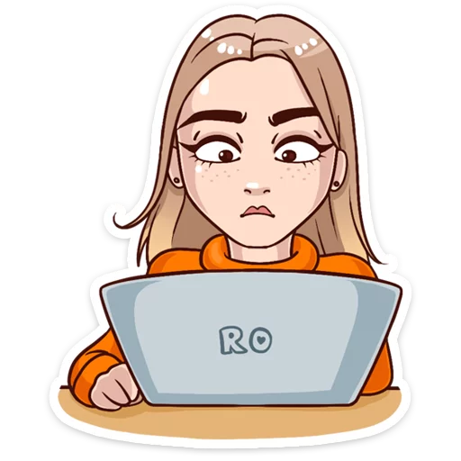 💻 Стикер «Марьяна Ро» для Telegram