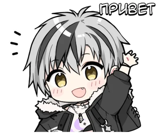 Стикерпак Масару-кун для Telegram — скачать