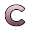 🤍 Эмодзи «Темно-розовые буквы» для Telegram