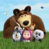 🤩 Эмодзи «🤩 Маша и медведь» для Telegram
