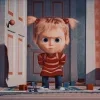 🤩 Эмодзи «🤩 Маша и медведь» для Telegram