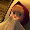 🤩 Эмодзи «🤩 Маша и медведь» для Telegram