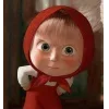 🤩 Эмодзи «🤩 Маша и медведь» для Telegram