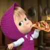 🤩 Эмодзи «🤩 Маша и медведь» для Telegram