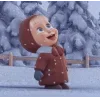 🤩 Эмодзи «🤩 Маша и медведь» для Telegram