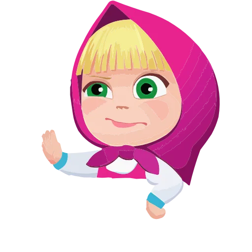 💅 Эмодзи «Маша, Мишка и друзья» для Telegram