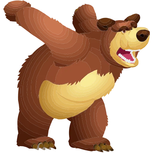 🗣 Эмодзи «Маша, Мишка и друзья» для Telegram