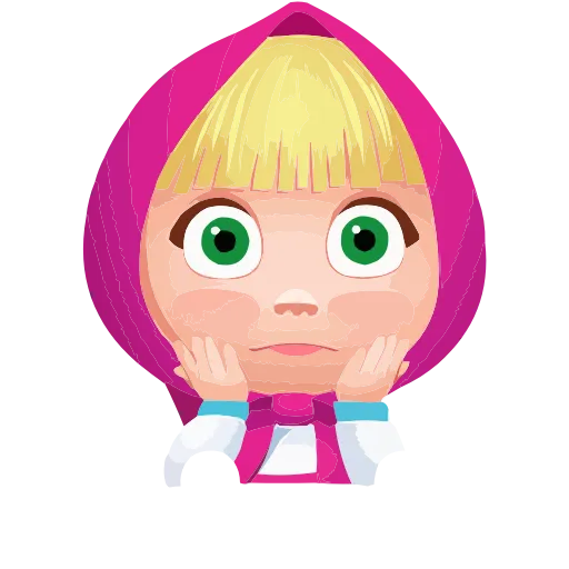 😱 Эмодзи «Маша, Мишка и друзья» для Telegram