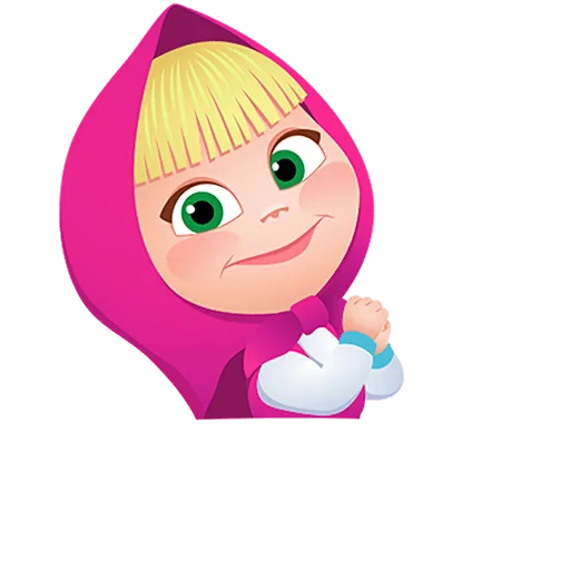 😌 Стикер «Маша Мишка и друзья Без Текста» для Telegram